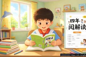 四年级阅读理解怎么提高？3个方法帮孩子拿下高分