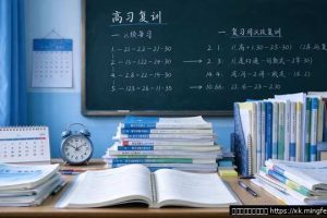 高三一轮复习怎么规划？学长分享的3个实用建议
